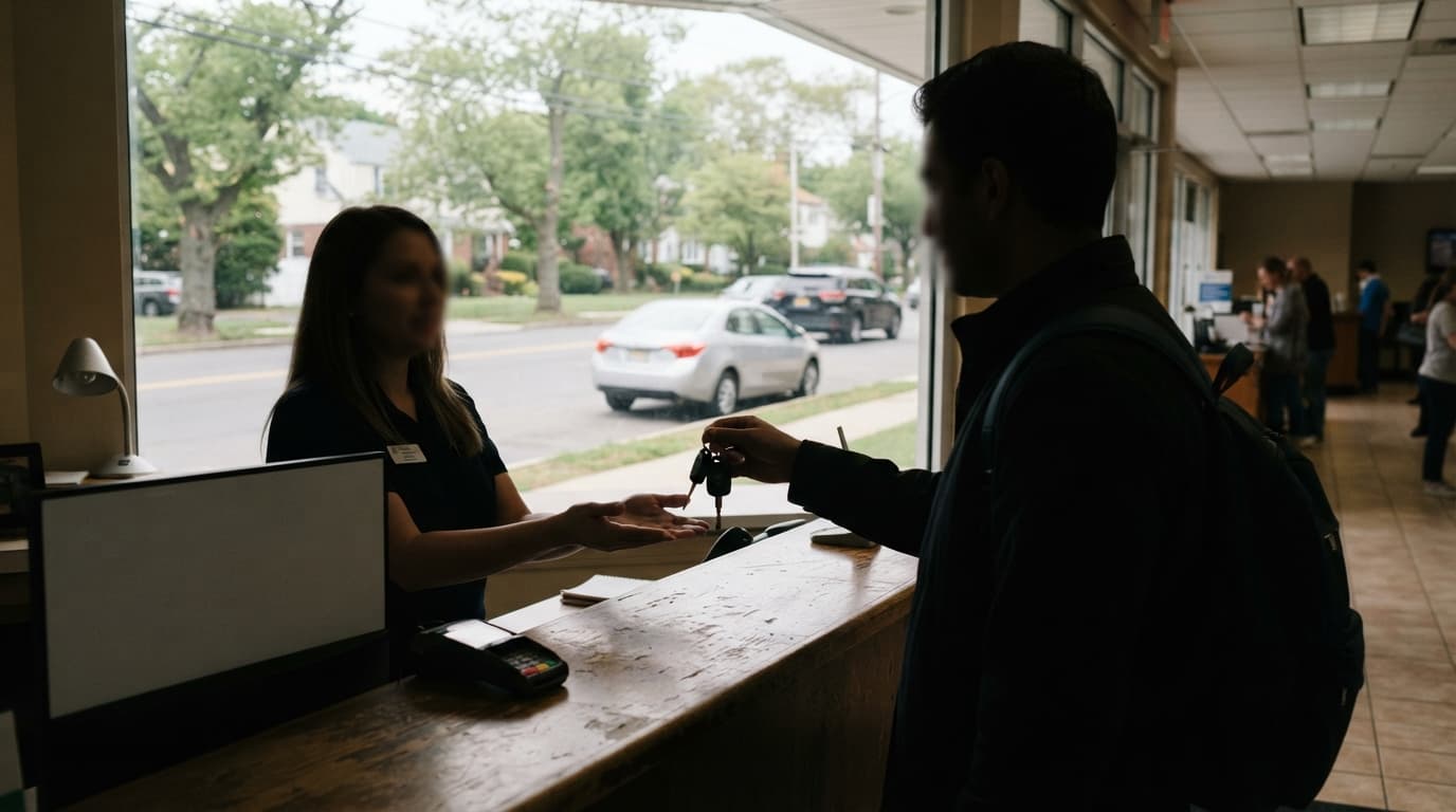 Rental reimbursement coverage for drivers in Plainview NY using a temporary rental car after a covered auto claim